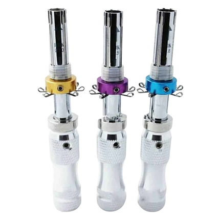 HUK tubular pick 7 goupilles (lot de 3 : 7,0mm, 7,5mm, 7,8mm)