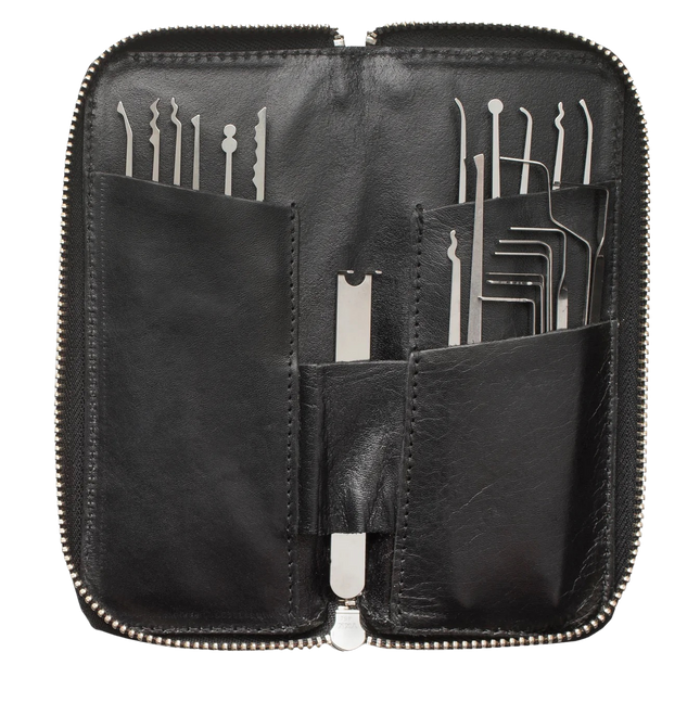 Southord M2000B – Ultra dunne lockpick set - 22 delig - 0,5mm dikte
