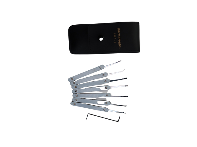 Brockhage lockpick set (8-delig) beginnersset
