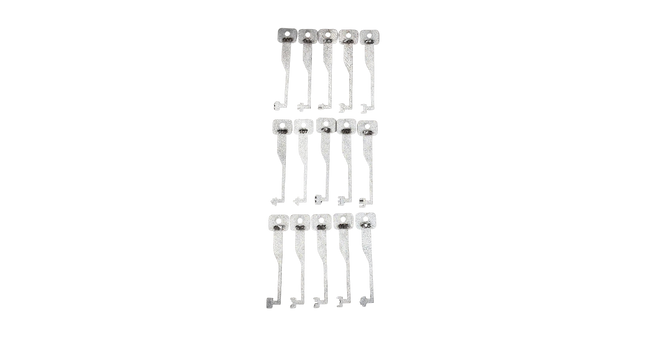 15-delige lockpick set voor (oude) bontebaard sloten – 3 levers