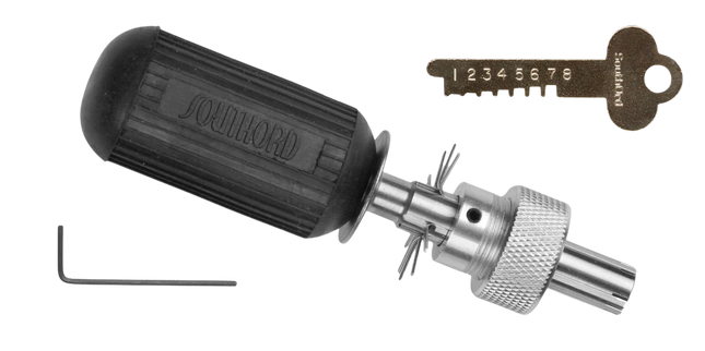 Tubular pick SouthOrd 8 goupilles