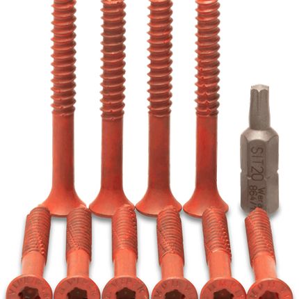 Vis extractrices 4,8 mm - Pro - 10 pièces