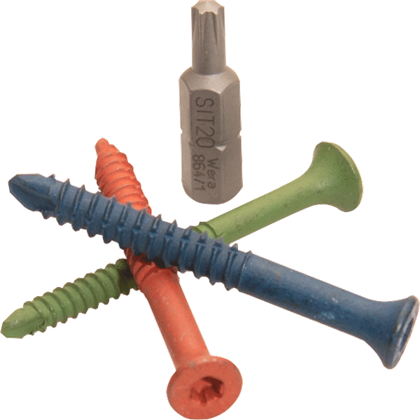 Vis extractrices 5,5 mm - Pro - 10 pièces