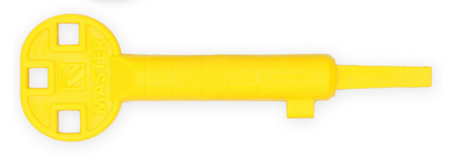 Clé de chantier plastique longue